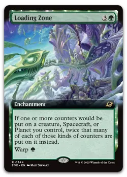 Loading Zone (Extended Art) #344 (NM) Edge of Eternities EOE Magic MTG - Image 1
