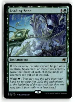 MAGIC TG: Edge of Eternities #196 Loading Zone- Rare,Foil.M2A - Image 1