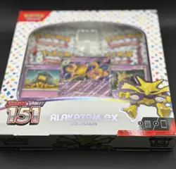 Factory Sealed Pokemon TCG Scarlet & Violet - 151 Alakazam ex Collection Box - Image 2