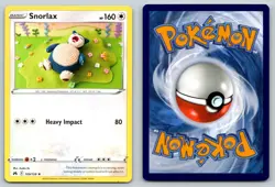 SNORLAX 109/159 R CROWN ZENITH POKEMON LP ITO - Image 3