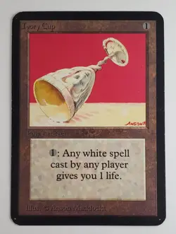 Moderately Played - MTG Ivory Cup - Alpha - Image 1