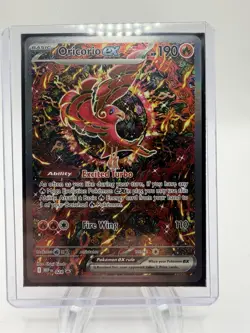 Pokemon TCG Oricorio EX Promo 024 Card Near Mint Condition - Image 1