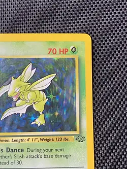 Pokemon Jungle Scyther 10/64 Holo Rare 2000s WOTC Base Set Vintage - Image 3