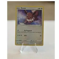 Pokemon TCG Eevee SWSH127 Sword & Shield Promo Holo Basic 60 HP 2021 - Image 1