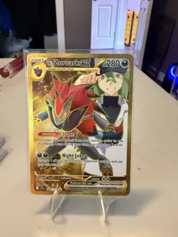 Pokemon N's Zoroark Sv09: Journey Together 189/159 Hyper Rare Holo 280 HP - Image 1