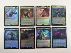MTG Magic Gathering Final Fantasy Bulk Premium Pulls Lot Collector/Play Box Foil - Image 1