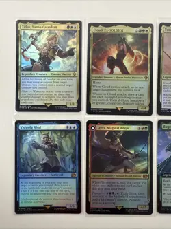 MTG Magic Gathering Final Fantasy Bulk Premium Pulls Lot Collector/Play Box Foil - Image 2