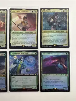 MTG Magic Gathering Final Fantasy Bulk Premium Pulls Lot Collector/Play Box Foil - Image 3