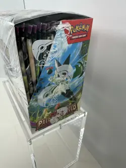 Pokemon Scarlet Violet Paldea Evolved Booster Box Factory Sealed W/Acrylic Case - Image 5