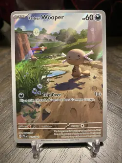 Paldean Wooper 102/094 Me02: Phantasmal Flames Holo Pokemon TCG NM - Image 1
