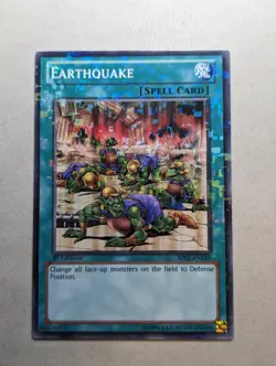 Earthquake - BP02-EN145 - Mosaic Rare - 1st Edition YuGiOh! VLP - Image 1