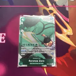Roronoa Zoro (Winner Pack 2025 Vol. 3) EB02-019 One Piece Promotion Foil MINT - Image 1