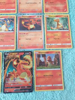 CHARMANDER, CHARMELEON, & CHARIZARD BUNDLE OF POKEMON CARDS - Image 5