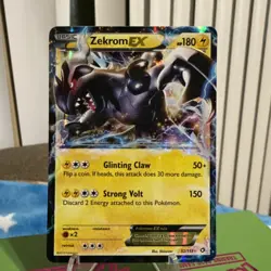 Pokemon Card - Zekrom EX Legendary Treasures 52/113 Holo Ultra Rare - Image 1