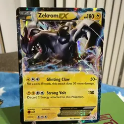 Pokemon Card - Zekrom EX Legendary Treasures 52/113 Holo Ultra Rare - Image 2