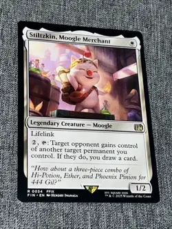 Stiltzkin, Moogle Merchant - FIN 0034 NM - MTG Magic Rare - Image 1