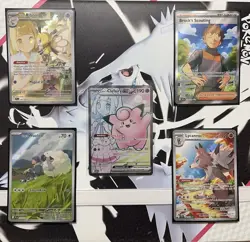 Pokemon TCG Journey Together Full Art Lot of 5 - Image 1