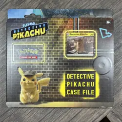 Pokemon TCG ~ Detective Pikachu Case File ~ New & Sealed Promo and Packs - Image 1