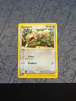 Pokemon: Zigzagoon #85/100 Sandstorm 2003 Non-holo Vintage E-Series - NM - I172 - Image 1