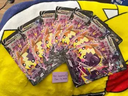 *Bundle Of 7*2022 Pokemon SWSH Morpeko VUnion Oversized Jumbo BSP Promo #SWSH290 - Image 1