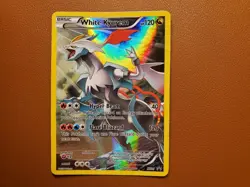 White Kyurem XY81 Black Star Promo Full Art Pokemon XY Promo - LP - Image 1