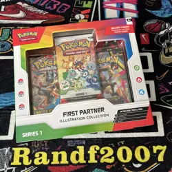 Pokemon TCG *First Partner Illustration Collection Box * Series 1 - BRAND NEW - Image 1