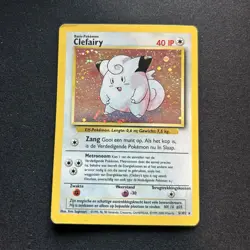 Pokemon TCG Jungle Clefairy 5/102 Holo Rare Unlimited Dutch 40 HP - Image 1