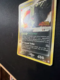 Dark Tyranitar 20/109 Reverse Holo Rare Team Rocket Returns Pokemon MP - Image 3