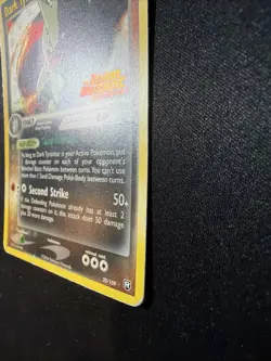 Dark Tyranitar 20/109 Reverse Holo Rare Team Rocket Returns Pokemon MP - Image 4