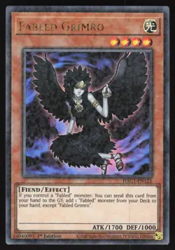 Fabled Grimro - HAC1-EN125 - Duel Terminal Ultra Rare - 1st Edition Yugioh - Image 1