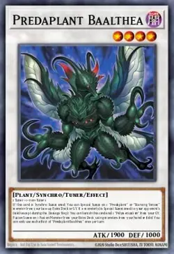 YUGIOH BLZD-EN039 Predaplant Bal Teah Common 1st Edition NM - Image 1