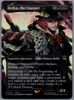 Ardyn, the Usurper (Borderless) (0315) -Foil Near Mint MTG - Image 1