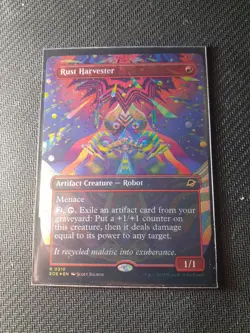 MTG - Rust Harvester - Borderless Foil - Edge of Eternities Magic the Gathering - Image 1