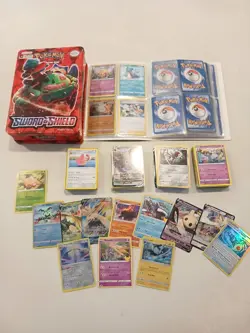 Large Bulk Lot 300+ Pokemon TCG Collector Cards Holos Rares Battle Styles - Image 1