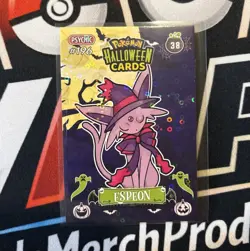 Rare Full Art Halloween Espeon Collectoons Low Pop Holo Card 🎃🤩 - Image 1
