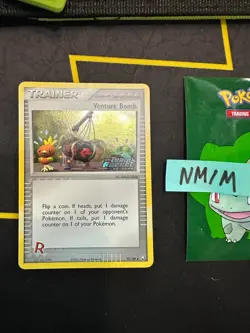 Pokemon Card Venture Bomb Team Rocket Returns Reverse Holo 93/109 175 💎NM💎 - Image 1