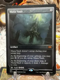 MTG | Mana Vault (Foil Etched) [Double Masters 2022] ✨FOIL Etched✨ - Image 1