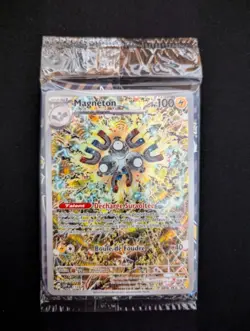 Magneton ETB promo Pokemon card, Lightning Bolts 159 SVP. - Image 1