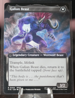 Vincent Valentine Extended Art R0454 Final Fantasy MTG Magic the Gathering NM - Image 2