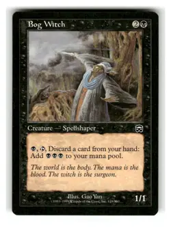 Bog Witch 118 Common Mercadian Masques Magic: The Gathering Near Mint - Image 1