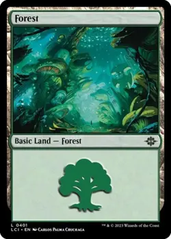 Forest (0401) - Near Mint MTG The Lost Caverns of Ixalan - Image 1