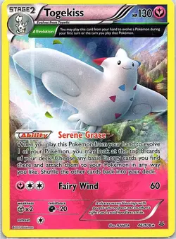 Togekiss 46/108 Holo Rare Roaring Skies Pokemon Moderately Played - Image 1