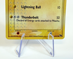2007 Pokemon Pikachu 12/17 Error w Swirl Holo LP+ - Image 5