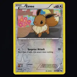 Eevee 83/108 Dark Explorers Reverse Holo Pokemon TCG NM - Image 1