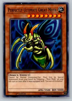 1996 Yu-Gi-OH! 1st Edition Perfectly Ultimate Great Moth LED2-EN013 - Image 1