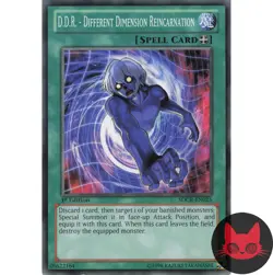 Yugioh D.D.R. - Different Dimension Reincarnation SDCR-EN025 Common 1st Ed NM - Image 1