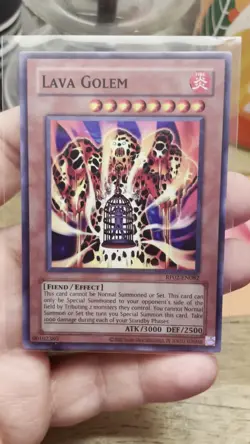 Lava Golem RP02-EN082 Retro Pack 2 Unlimited Near Mint! +Bonus! FREE SHIPPING! - Image 2