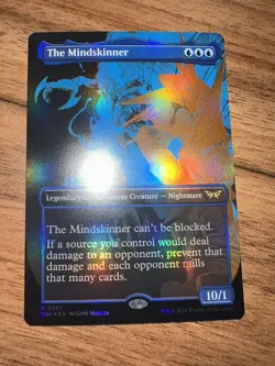 BORDERLESS FOIL The Mindskinner - DSK Magic: The Gathering - MTG - Image 1
