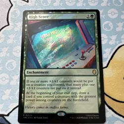 High Score #29 Teenage Mutant Ninja Turtles Surge Foil Rare Enchantment MTG NM/M - Image 1