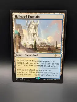 MTG - Hallowed Fountain - Land (Plains/Island) - SLD #123 - Rare - NM - Image 1